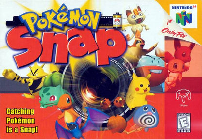 Pokemon Snap cover art for Nintendo 64 (N64) video game