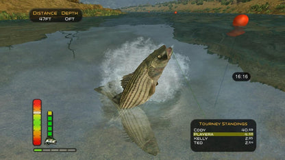 Bass Pro Shops: The Strike gameplay art for Nintendo Wii (Wii) video game