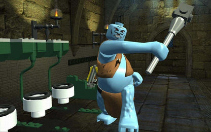 LEGO Harry Potter Years 1-4 PlayStation Portable PSP action-adventure video game featuring magical spells Hogwarts exploration and cooperative gameplay gameplay screenshot