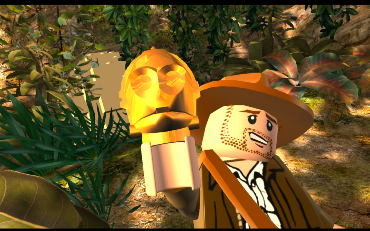 LEGO Indiana Jones: The Original Adventures for Nintendo DS with puzzle-solving action and classic movie-themed levels star wars reference