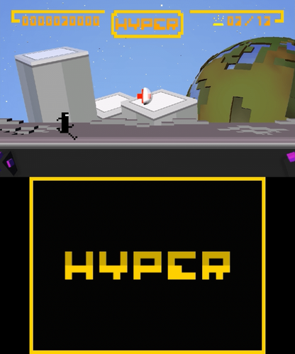 Bit.Trip Saga gameplay for Nintendo 3DS (3DS) rhythm action video game