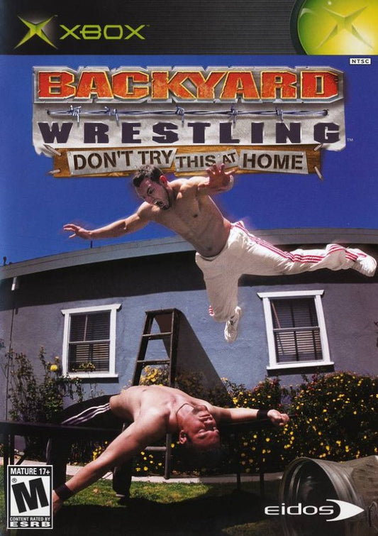 Backyard Wrestling: Don't Try This at Home cover art for Xbox (XBOX) video game