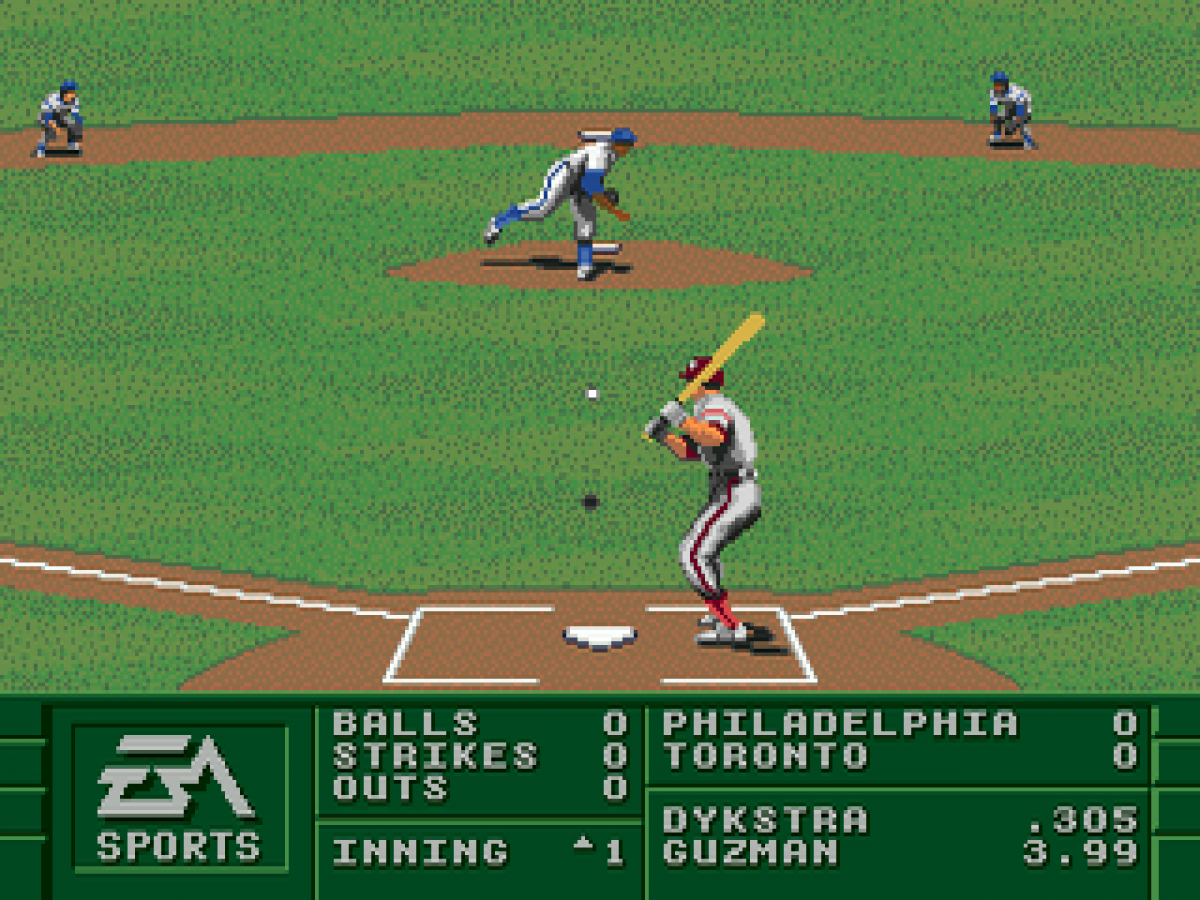 La Russa Baseball 95 gameplay for Sega Genesis (GEN) video game