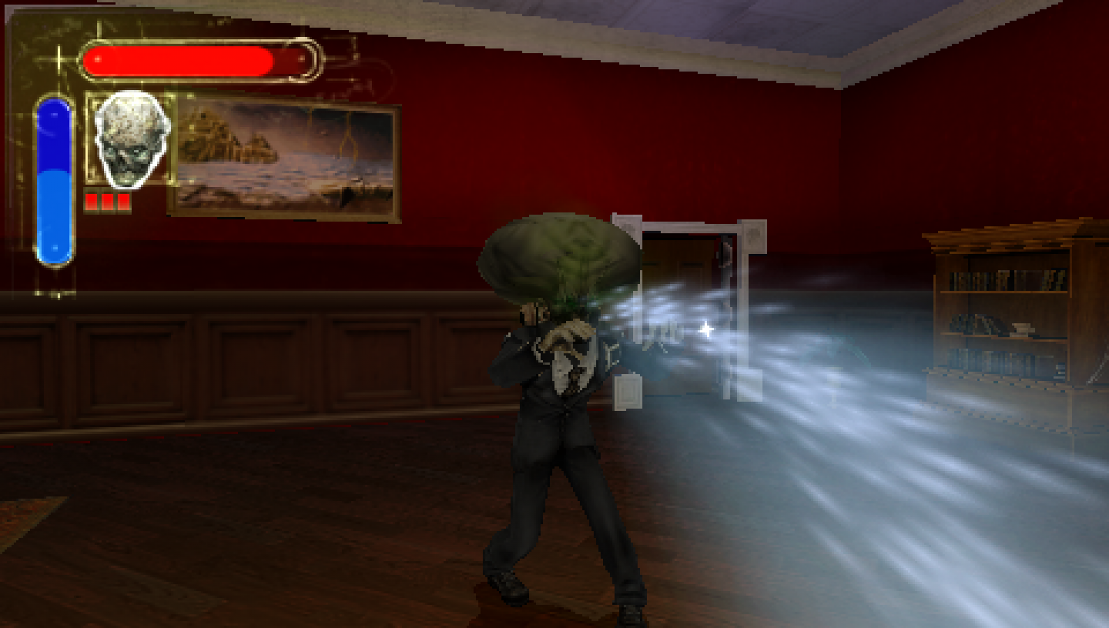 Dead Head Fred – PlayStation Portable (PSP) gameplay for action-adventure puzzle video game