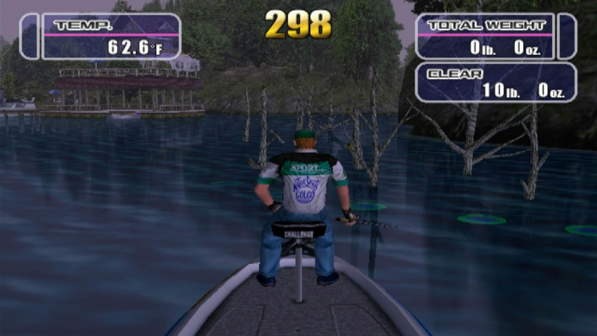 Mark Davis Pro Bass Challenge gameplay for PlayStation 2 (PS2) video game