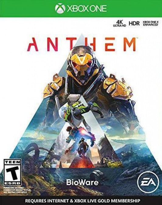 Anthem cover art for Xbox One (XONE) video game