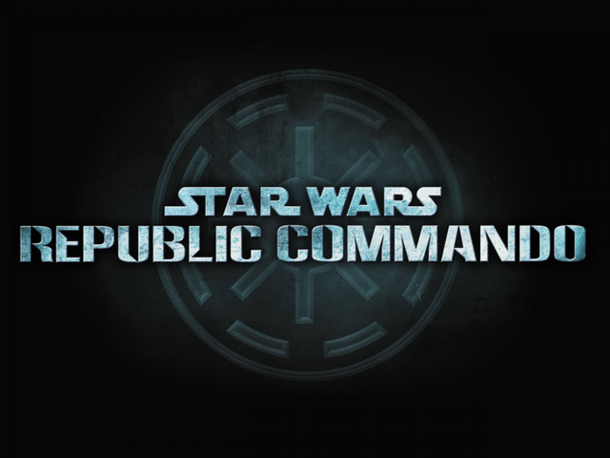 Star Wars: Republic Commando title screen for Xbox (XBOX) video game