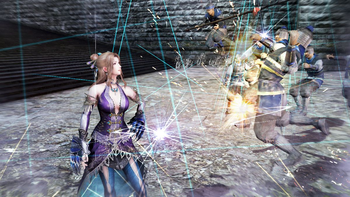 Dynasty Warriors 8 PlayStation 3 PS3 video game featuring action combat gameplay massive battles legendary warriors ancient China battlefield strategy weapon attacks character abilities and intense hack and slash gameplay PlayStation 3 retro video game collection collectible gaming appeal gameplay