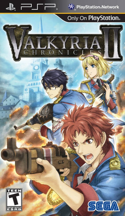 Valkyria Chronicles 2 – cover art for PlayStation Portable (PSP) tactical role-playing game