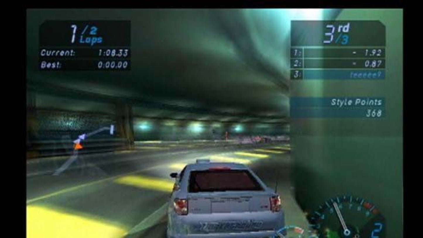 Need for Speed: Underground – PlayStation 2 (PS2) street racing video game gameplay