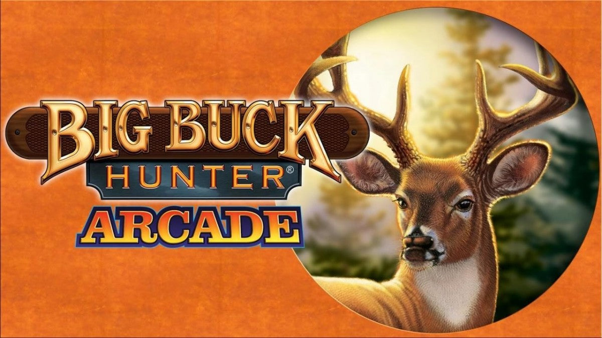 Big Buck Hunter Arcade title page for Nintendo Switch NS video game