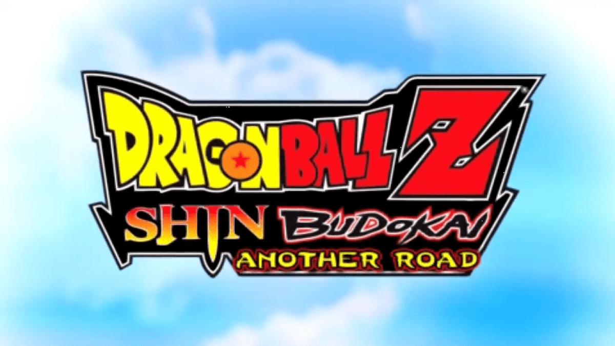 Dragon Ball Z Shin Budokai Another Road PlayStation Portable PSP fighting game sequel featuring new story mode ad-hoc versus battles and Super Saiyan transformations main menu title screen