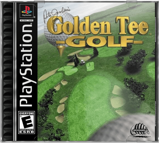 Golden Tee Golf cover art for PlayStation 1 (PS1) video game