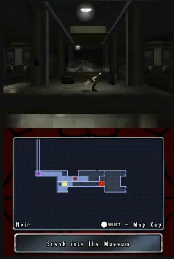 Spider-Man: Shattered Dimensions for Nintendo DS action adventure video game featuring multiple Spider-Man versions, web-swinging combat, villain battles, puzzle platforming, and stylus driven handheld gameplay experience gameplay