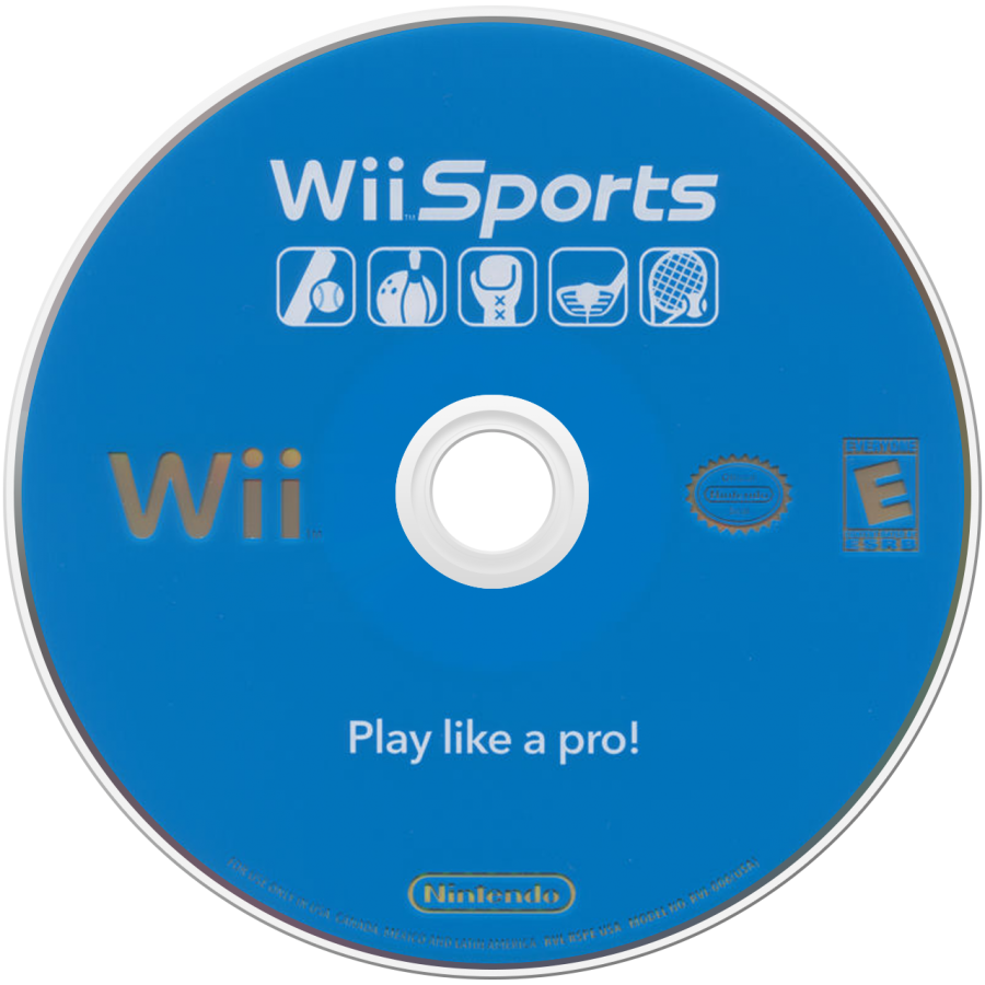 Wii Sports Player's Choice Nintendo Wii for retro video game enthusiasts featuring motion controlled sports gameplay tennis baseball bowling golf boxing family friendly multiplayer action intuitive Wii Remote controls and collectible gaming appeal disc 
