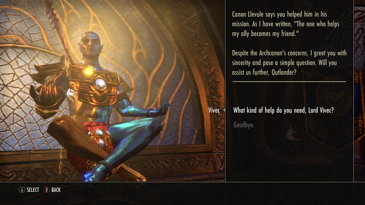 Elder Scrolls Online: Morrowind gameplay for Xbox One (XONE) video game 