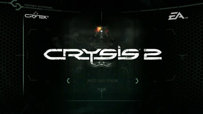 Crysis 2 [Limited Edition] title screen for PlayStation 3 (PS3) video game. 