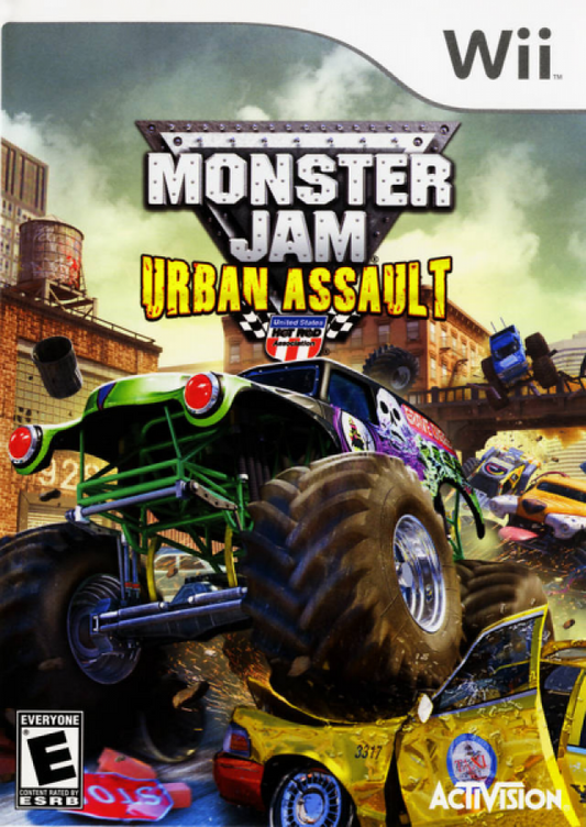 Monster Jam: Urban Assault cover art for Nintendo Wii (Wii) video game
