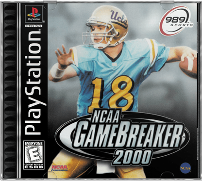 NCAA GameBreaker 2000 cover art for PlayStation 1 (PS1) video game