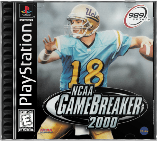 NCAA GameBreaker 2000 cover art for PlayStation 1 (PS1) video game