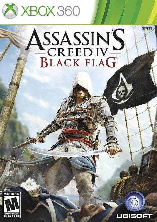 Assassin's Creed IV: Black Flag --X360 cover art for video game