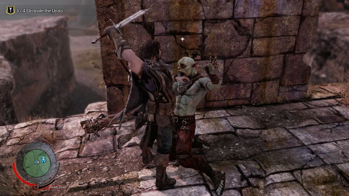 Middle Earth Shadow of Mordor Xbox One open-world action game with stealth combat and the Nemesis system in Tolkien’s universe gameplay