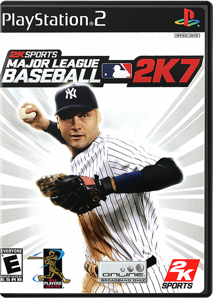 Major League Baseball 2K7 cover art for PlayStation 2 (PS2) video game