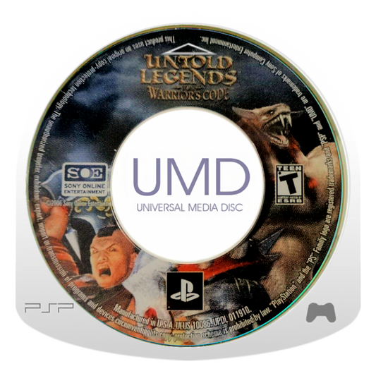 Untold Legends: Brotherhood of the Blade [Greatest Hits] – disc for PlayStation Portable (PSP) action role-playing game