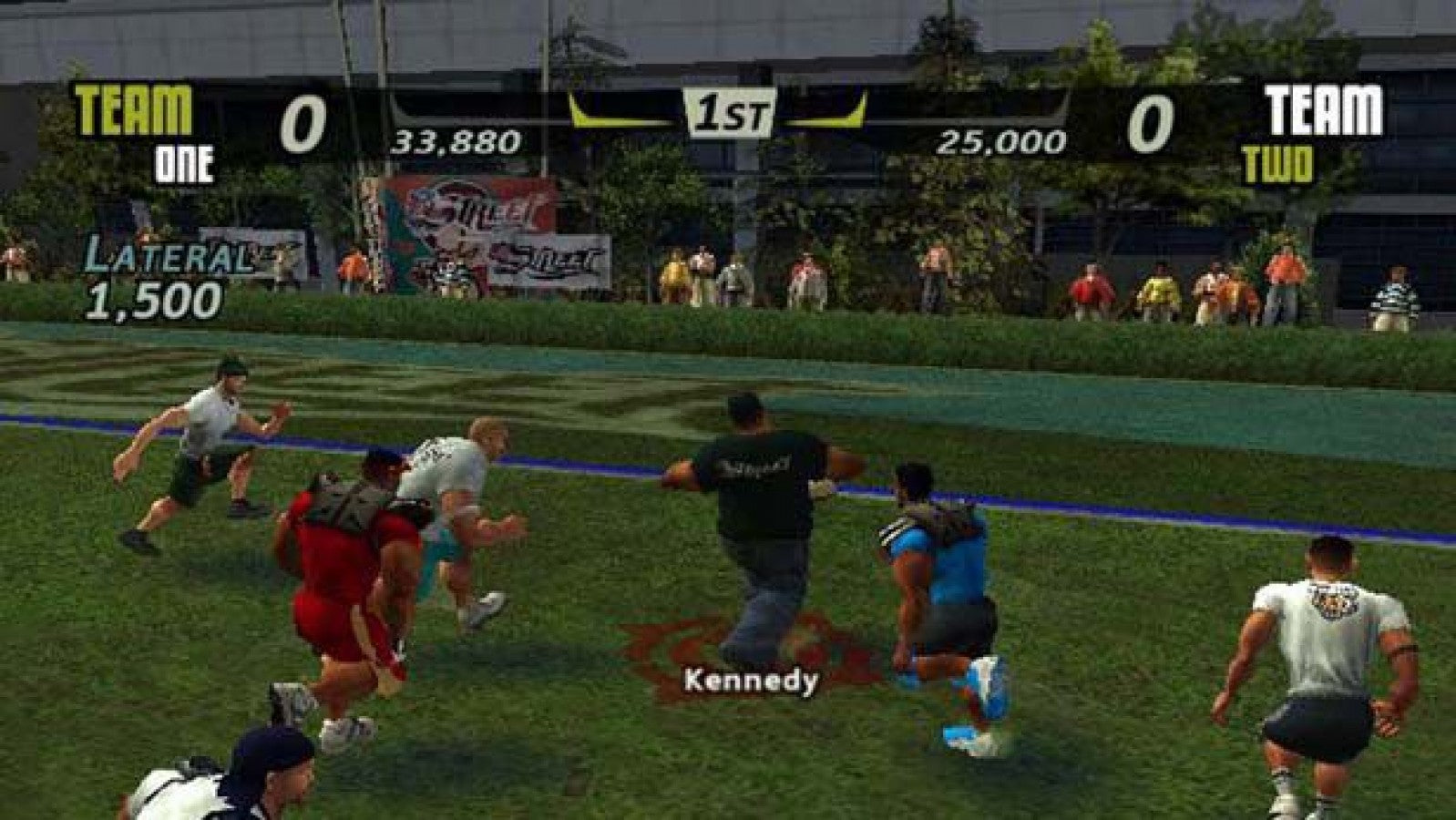 NFL Street – PlayStation 2 (PS2) arcade American football sports video game gameplay
