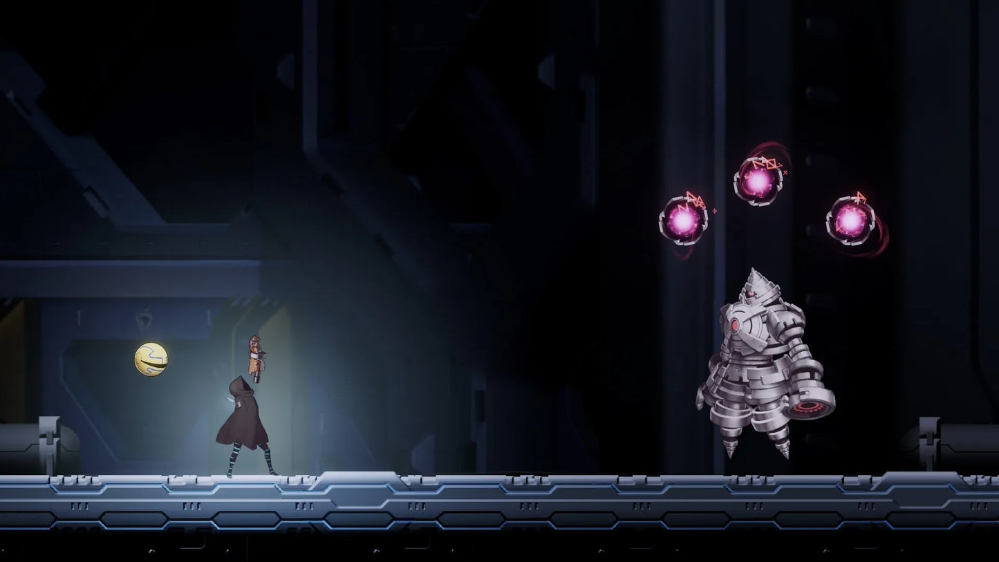 Shadow Labyrinth Nintendo Switch inspired design featuring dark sci fi action adventure aesthetic mysterious maze exploration atmospheric environments challenging combat futuristic secrets immersive platforming gameplay cinematic survival journey presentation gameplay 