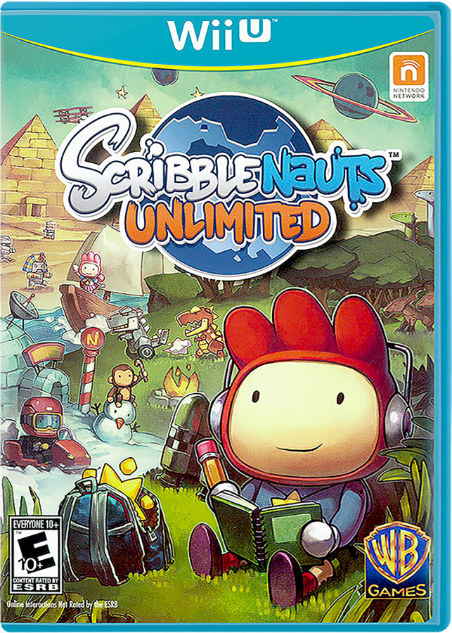 Scribblenauts Unlimited cover art for Nintendo Wii U (WiiU) video game