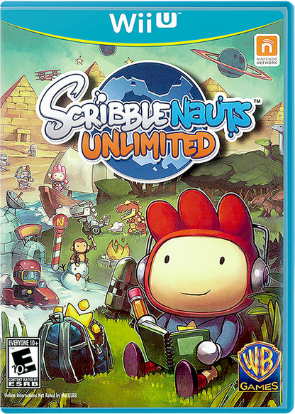 Scribblenauts Unlimited cover art for Nintendo Wii U (WiiU) video game