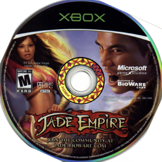 Jade Empire [Limited Edition] disc for Xbox (XBOX) video game