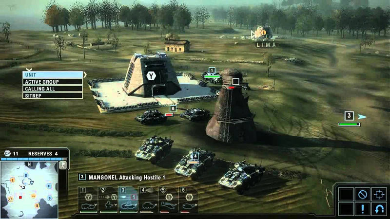 Tom Clancy's EndWar for Xbox 360 real time strategy war game voice command controls modern military units tactical campaign multiplayer modes gameplay