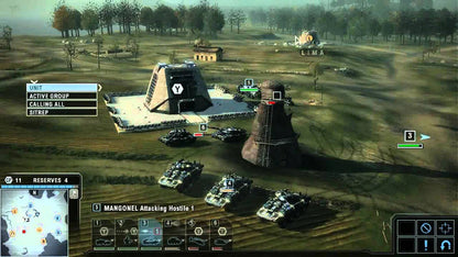 Tom Clancy's EndWar for Xbox 360 real time strategy war game voice command controls modern military units tactical campaign multiplayer modes gameplay
