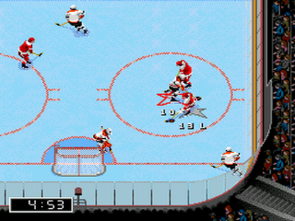 NHL 98 gameplay for Sega Genesis (GEN) video game