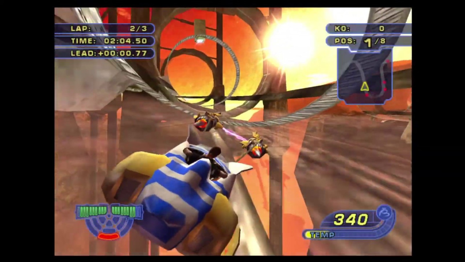 Star Wars Racer Revenge Limited Run #290 PlayStation 4 game featuring high-speed podracing action and collectible physical edition screenshot