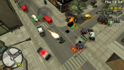 Grand Theft Auto: Chinatown Wars gameplay for PlayStation Portable (PSP) open-world action-adventure video game