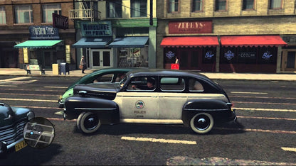 L.A. Noire Xbox 360 video game, detective action adventure, crime investigation gameplay, open-world 1940s setting, console title gameplay screenshot