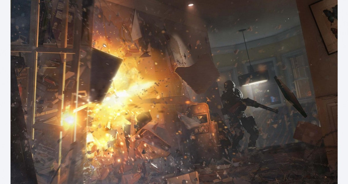 Tom Clancy's Rainbow Six: Siege – Xbox One (XONE) gameplay for tactical first-person shooter video game