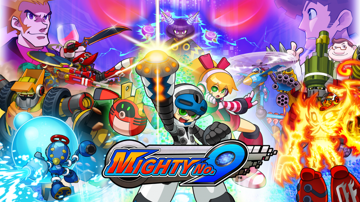 Mighty No. 9 sreenshot art for Nintendo Wii U (WiiU) video game