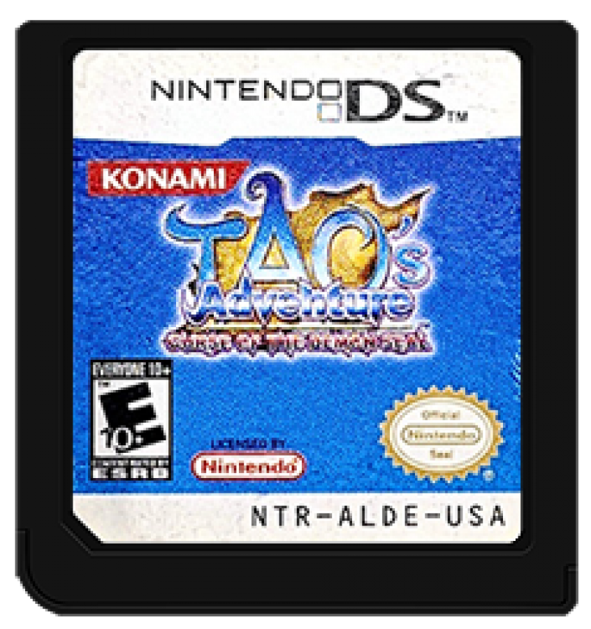 Tao's Adventure: Curse of the Demon Seal cartridge for Nintendo DS (DS) role-playing video game