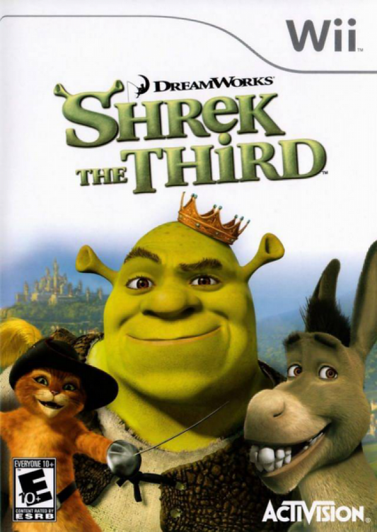 Shrek the Third cover art for Nintendo Wii (Wii) video game