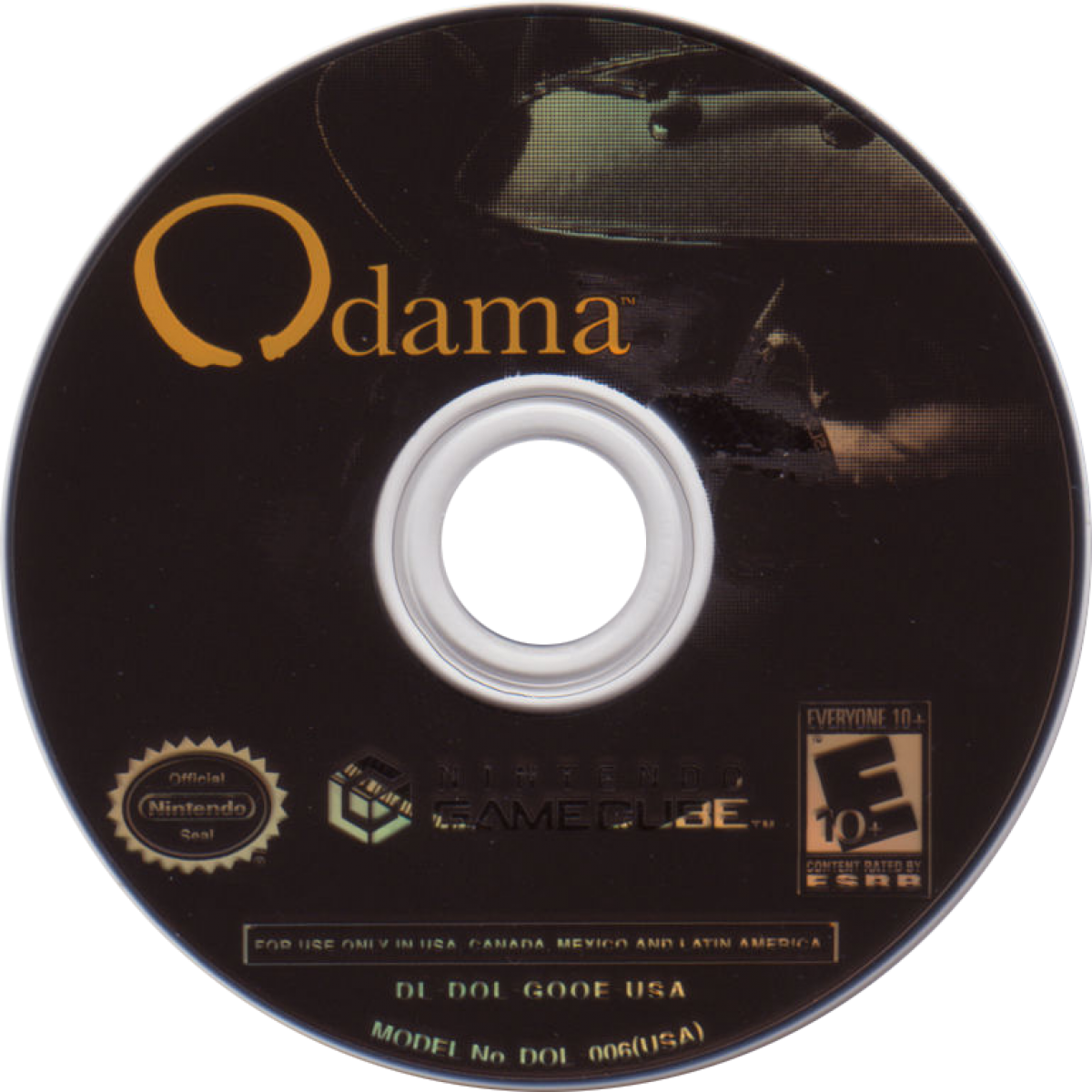 Odama GameCube GC video game, pinball action strategy, voice-controlled gameplay, Nintendo GameCube title, microphone not included disc