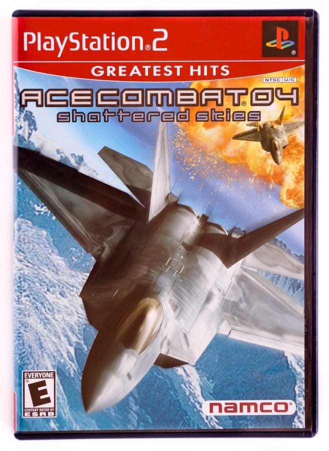 Ace Combat 5: The Unsung War [Greatest Hits] cover art for PlayStation 2 (PS2) video game