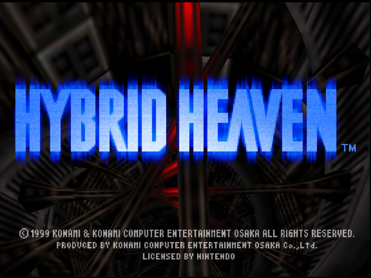 Hybrid Heaven Nintendo 64 N64 for sci fi role playing fighting video game fans featuring alien environments hybrid enemies wrestling style combat turn based battles exploration character progression special attacks futuristic story and classic Nintendo 64 gameplay collectible retro gaming appeal gameplay