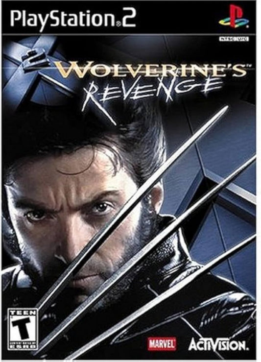 X2: Wolverine's Revenge cover art for PlayStation 2 (PS2) video game