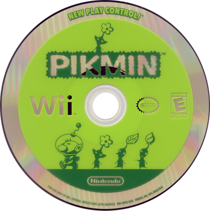 New Play Control: Pikmin – Nintendo Wii (Wii) real-time strategy puzzle action video game disc
