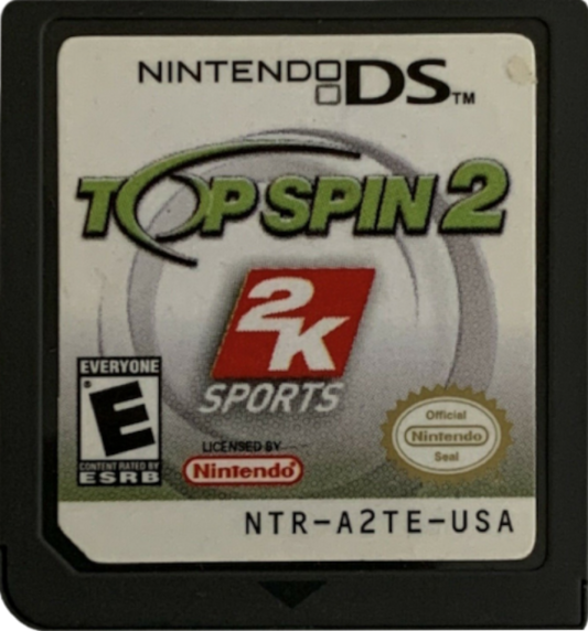 Top Spin 2 cartridge for Nintendo DS (DS) tennis sports video game
