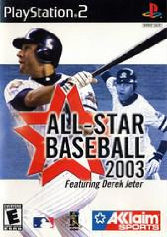 All-Star Baseball 2003 cover art for PlayStation 2 (PS2) video game